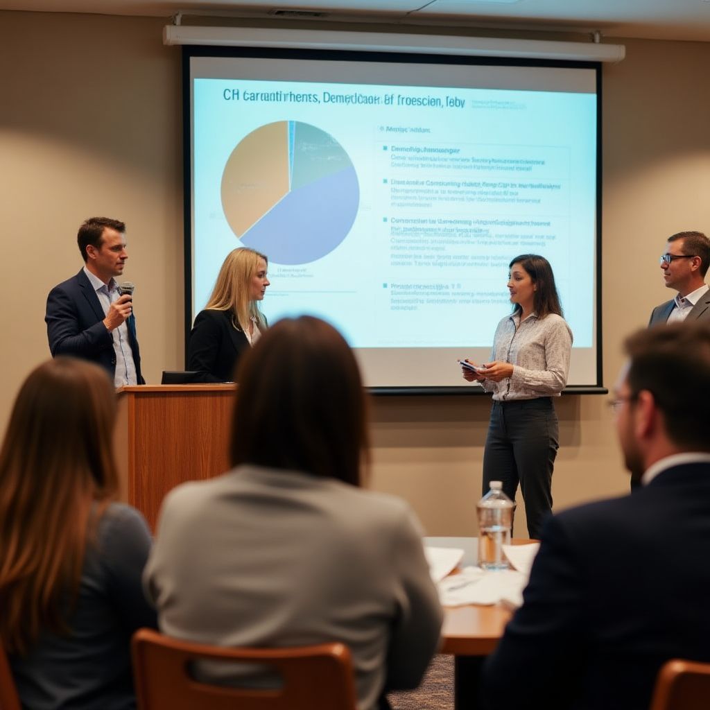 Presentation at rural development conference