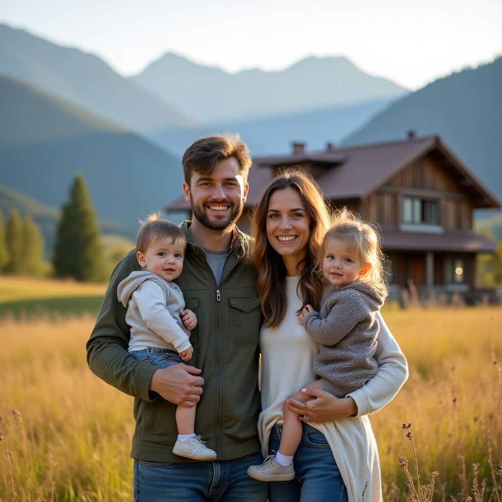 Amelia and Ben Wright - Tree Change Family